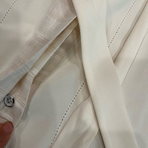 [8]RAG&BONE Intermix Dropwaist Button Sleeveless Shift Dress Belt Silk Blend - Picture 2 of 6